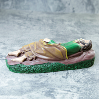 Produits en stock Statues religieuses catholiques en résine Cadeau de la fête des pères chrétienne Statues en résine Joseph endormi
