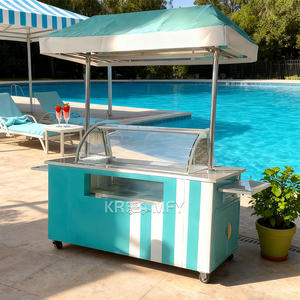 Chariot à glace italien 2025 à 4 roues, vélo à glace - Product Image 3