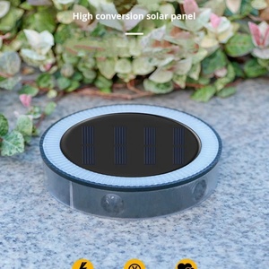 Luz Solar para Jardín IP65, Luz LED de Suelo con Doble Temperatura de Color, Sensor de Luz para Exteriores, Patio, Jardín, Balcón, Escaleras, Material ABS - Product Image 6