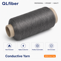 Fil à coudre en acier inoxydable pur pour couture conductrice, fil antistatique pour la couture en usine de vêtements