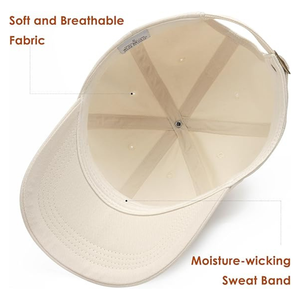 Unisex Washed Cotton Baseball Cap-Breathable Unstructured Dad <b>Hat</b> for Men & <b>Women</b> Sporty Business <b>Golf</b> Style Adjustable - Product Image 2