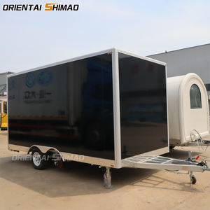 Camion de nourriture mobile de rue de <span class=keywords><strong>concession</strong></span> chinoise, climatiseur, chariot de grillades de restauration rapide rétro, remorque de hot-dog à <span class=keywords><strong>vendre</strong></span> - Product Image 5