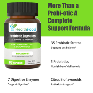 Capsules de Probiotiques en Gros avec Mélange Probiotique Exclusif pour Soutenir la Santé Digestive Intestinale – Capsules à Libération Intestinale - Product Image 5