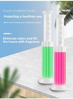 Gel Nettoyant WC Aromatique Spécial à Haute Efficacité, Parfum Frais Longue Durée, Élimination des Odeurs, Motif Fleur