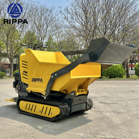 Rippa Mini-Raupendumper 500kg 1000kg Elektrischer Ketten-Minidumper