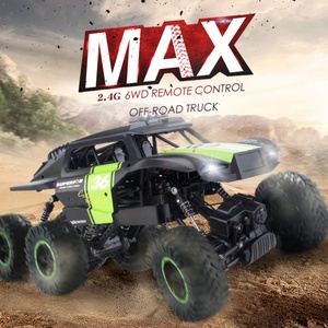 Voiture télécommandée SJY-Q101, jouet RC, échelle 1:12, 6x6, grande vitesse, roues larges, éclairage à commutation rapide, voiture tout-terrain RC, 6KM/H - Product Image 2