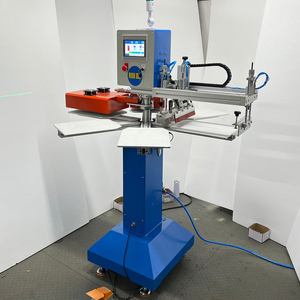 Máquina de Serigrafía Automática de 6 Estaciones y 1 Color para Impresión de Logotipos Pequeños, Máquina de Impresión Multifunción - Product Image 4