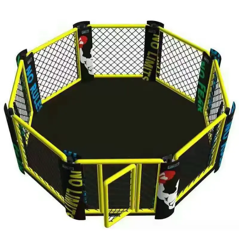 Kandang tinju mma octagon, desain baru harga pabrik kandang Tinju Internasional latihan profesional kompetisi UFC