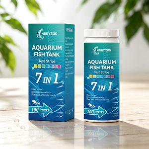 HORYZON 7-in-1 プラスチック製水質検査紙 水槽・池用-正確な7項目検査 100枚入り - Product Image 3