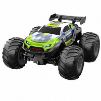 Camion monstre tout-terrain RC 2,4G à l'échelle 1:20, voiture de course télécommandée, jouet électrique à grandes roues pour enfants
