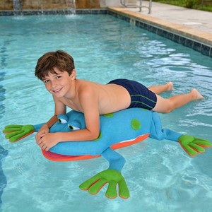 Fauteuil gonflable flottant en forme de grenouille pour <span class=keywords><strong>piscine</strong></span> et plage, pour enfants - Product Image 6