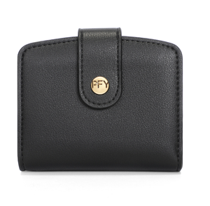 Small <b>Wallet</b> Women Blocking Bifold Card Holder Leather <b>Wallets</b> with Zipper Coin Pocket Brown - Product Image 2
