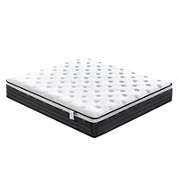 Modernes Design Umweltfreundliche Luxus-Kingsize-Federkernmatratze Dicke Latex-Vakuum-Matratze Memory-Schaum Mittelfeste Stoffmatratze für Hotel und Villa