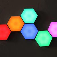 RGBIC Sync Music Dream Color Wholesale Creative Panel LED Leaf Hexagone led Lights