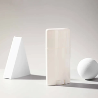 Conteneur de déodorant PP blanc de 75ml, huile essentielle rechargeable, parfums en rouleau, bouteille, bâton de déodorant blanc, emballage