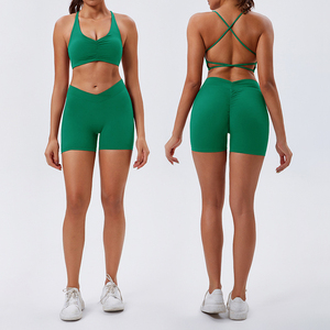 Abbigliamento Sportivo Personalizzato per Donne, Reggiseno Sportivo Senza Cuciture e Leggings, Completo da Palestra e Fitness in Due Pezzi, Set Yoga - Product Image 6