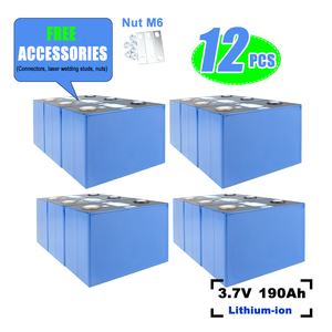 แบตเตอรี่ CATL 3.7V 190Ah NCM แบบแท่งปริซึม ชาร์จซ้ำได้ ใช้งานได้นาน เหมาะสำหรับชุดเก็บพลังงาน DIY รถกอล์ฟ - Product Image 4
