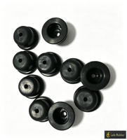 Bouchon/Capuchon en caoutchouc silicone solide de haute qualité, résistant à la chaleur, de différentes tailles, sur mesure