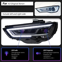 A3 DRL LED Matrix phare 2013-2016 feux de route clignotant phare phare modifié mise à niveau avant lumière pour Audi