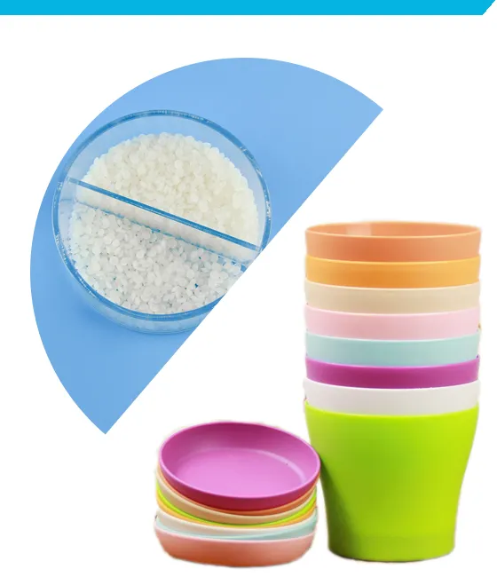 Penjualan langsung pabrik bahan baku Polipropilena resin ukuran standar produk plastik daur ulang antipenyusutan tambahan untuk PP