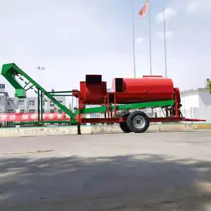 Mietitrice dell'arachide su larga scala della macchina della raccoglitrice dell'arachide di vendita diretta della fabbrica con le ruote