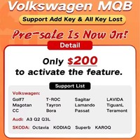 2026 XHORSE MQB Add Key & All Keys Lost License for Key Tool Plus PAD / VVDI2 + VVDI Prog
