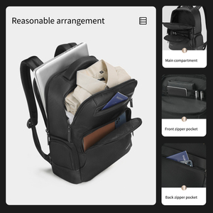 Mochila Antifurto Tigernu para Laptop de 15,6 Polegadas, Mochila de Viagem Impermeável, Bolsas Escolares Masculinas, Bolsas de Bagagem para Homens - Product Image 5