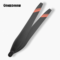 ONEDRAW 36190 Hélice en fibre de carbone haute performance X9 Plus MAX compatible avec les accessoires de drone, faible bruit, forte poussée, longue autonomie de vol