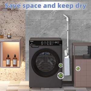 Mopa de Microfibra para Limpieza de Pisos, Mango Telescópico, Diseño Ecológico, Tanque de Agua de 370 ml, Alta Absorción, Ligera - Product Image 2