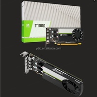 Carte graphique professionnelle T1000 pour station de travail, 4G/8G GDDR6 128 bits 1250 MHz, accélérateur vidéo GPU, nouveau ventilateur, DirectX 12, PCI