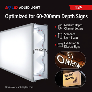 Module LED haute efficacité 150Lm/W, alimenté par une puce SMD2835 de pointe, spécialement conçu pour les enseignes et les panneaux publicitaires - Product Image 1