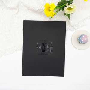 Luxury Black Matte Envelope Logo <b>Gloss</b> A5 Gift Card Envelope Cutting Die - Product Image 6