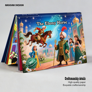 Libros de <span class=keywords><strong>Cuentos</strong></span> Educativos Personalizados <span class=keywords><strong>para</strong></span> Niños, Libros de Cartón con Diseño 3D, Libros de <span class=keywords><strong>Cuentos</strong></span> <span class=keywords><strong>para</strong></span> Dormir, Juguetes Impresos e Interesantes - Product Image 1