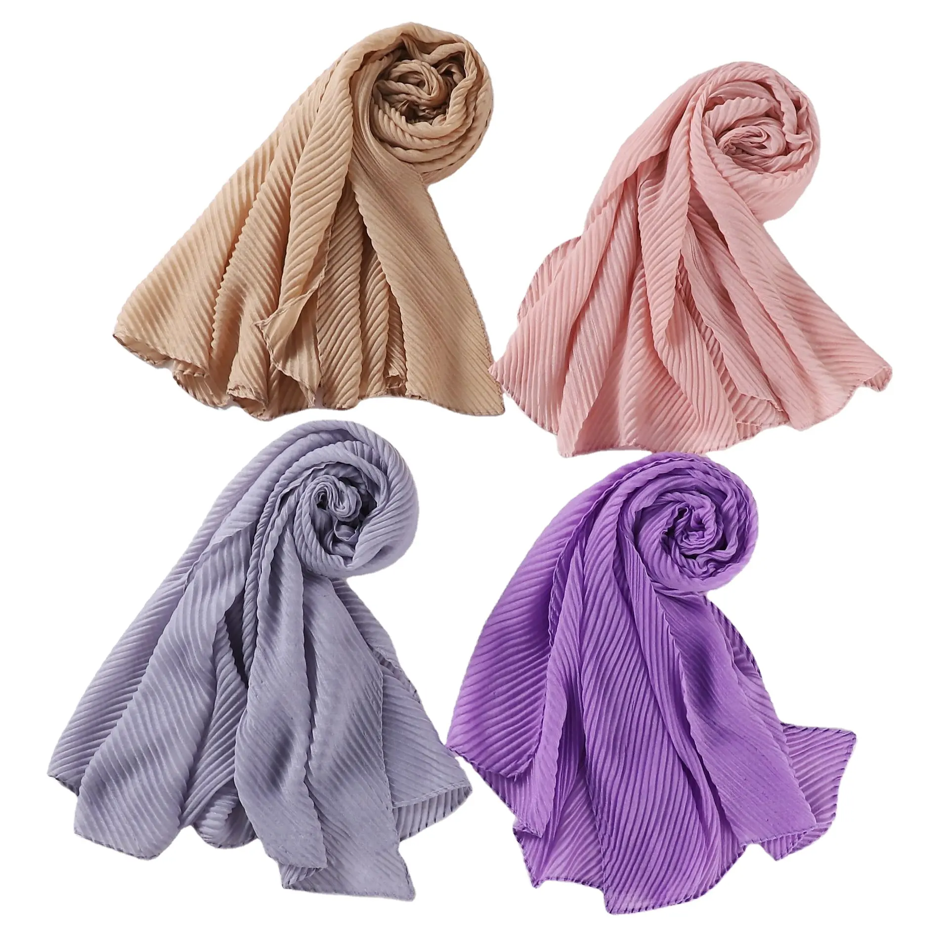 Nuovo stile TR cotone lino crinkle grandi dimensioni musulmano hijab medio oriente sciarpa donna hijab hijab