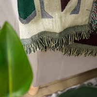 American Country Style Doppelseitige Baumwoll sofa Decke Turtle Pattern Multifunktion ale staub dichte Abdeckung Woven Technique Spot