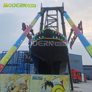 Atractivo y Colorido Barco Pirata de 32 Asientos para Parque de Diversiones en Venta - Product Image 4