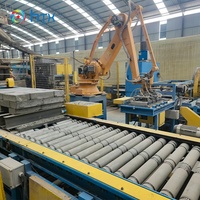 Ligne de production de faux panneaux muraux en briques 3d machine de dosage de béton