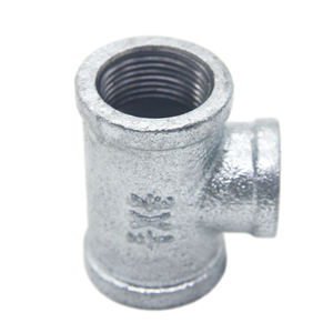 Accesorios de tubería <span class=keywords><strong>tee</strong></span> <span class=keywords><strong>90</strong></span> grados galvanizado 3/4 ''1/2'' DIN hilo con cuentas <span class=keywords><strong>tee</strong></span> para materiales de fontanero - Product Image 5