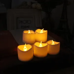 Moving Wick Dancing Flame Flickering Led Candle Real Wax Moving Flame Pillar Candle With Timer Remote Control