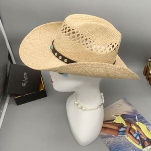 2023 Hot Selling Wholesale Brand Name Sombrero Cowboy Western <b>Straw</b> Cowboy <b>Hat</b> - Product Image 6