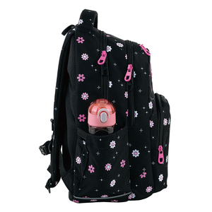 Mochila escolar para estudiantes de viaje joven, mochilas de nuevo diseñador, mochila para adolescentes, mochila escolar con sublimación de flores - Product Image 2