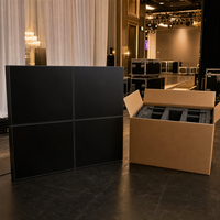 Mur vidéo LCD 49 pouces avec cadre de 1,8 mm, système de raccordement 2x2 4x4, mur vidéo LED HD pour salle de bal d'hôtel et événements