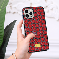 Estética Rhinestone Glitter Mobile Cover Baling Diamond Pretty Phone Case Funda de teléfono única para iPhone 15 14 12 13 Pro Max