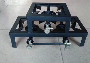 Table de cuisson à <span class=keywords><strong>gaz</strong></span> en fonte à <span class=keywords><strong>3</strong></span> brûleurs, portable, pour usage extérieur SGB-01 - Product Image 6