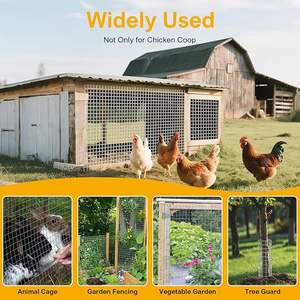 Clôture de ferme en treillis soudé galvanisé à chaud et plancher de cage à lapins, résistant à la rouille - Product Image 5