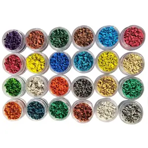 Color bright and color durable Playground outdoor rubber flooring /EPDM rubber granules /SBR crumb rubber