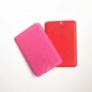 2026 Hot Sale 20 ml Credit Card Flat <b>Spray</b> Perfume <b>Bottle</b> Instock White Transparent 20ml <b>Plastic</b> <b>Spray</b> <b>Bottle</b> - Product Image 4