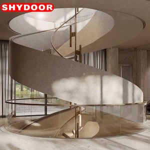 Rampe d'escalier extérieure pour villa, installation facile, design moderne et minimaliste, en <span class=keywords><strong>acier</strong></span> inoxydable 304, main courante soudée haute résistance pour centre commercial et parc - Product Image 2