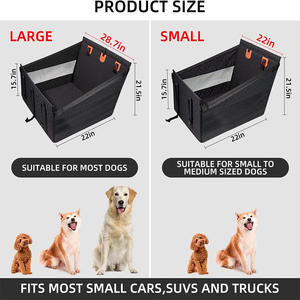 Funda Protectora Extensible Kinghon para Asiento de Coche para Perros, Funda de Asiento de Coche para Mascotas, Hamaca Trasera para Gatos, para Perros Medianos y Grandes - Product Image 6