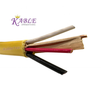 Câble plat torsadé KableTex NM-B 6/3 8/3 10/3 12/3 14/3 en cuivre isolé PVC, 600V, pour construction résidentielle intérieure